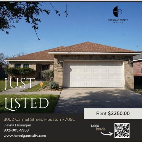 3002 Carmel Street Houston TX 77091