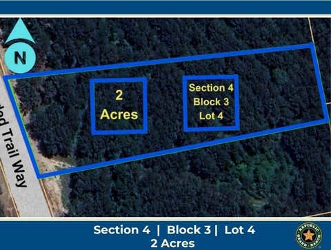 Vacant Land For Sale - 15738 Wooded Trail Way<br/> Montgomery County, Willis, TX 77378