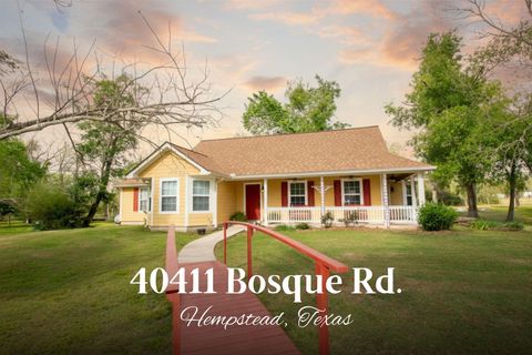 Vacant Land For Sale - 40411 Bosque Rd Rd<br/> Waller County, Hempstead, TX 77445
