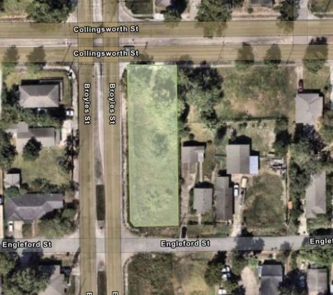 Vacant Land For Sale - 3504 Broyles Street<br/> Houston, TX 77026