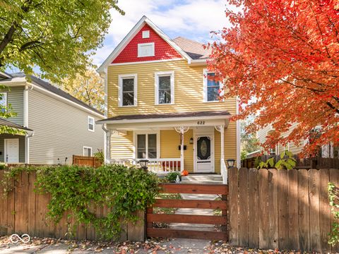 Photo of 622 N Hamilton Avenue, Indianapolis, IN 46201 (MLS # 22083842)