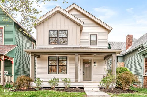 Photo of 1214 E New York Street, Indianapolis, IN 46202 (MLS # 22095022)
