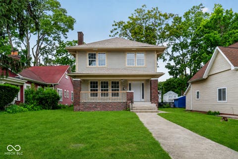 Photo of 3428 N Kenwood Avenue, Indianapolis, IN 46208 (MLS # 22105822)