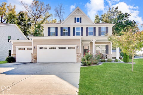 Photo of 418 Gathering Lane, Greenwood, IN 46143 (MLS # 22126140)
