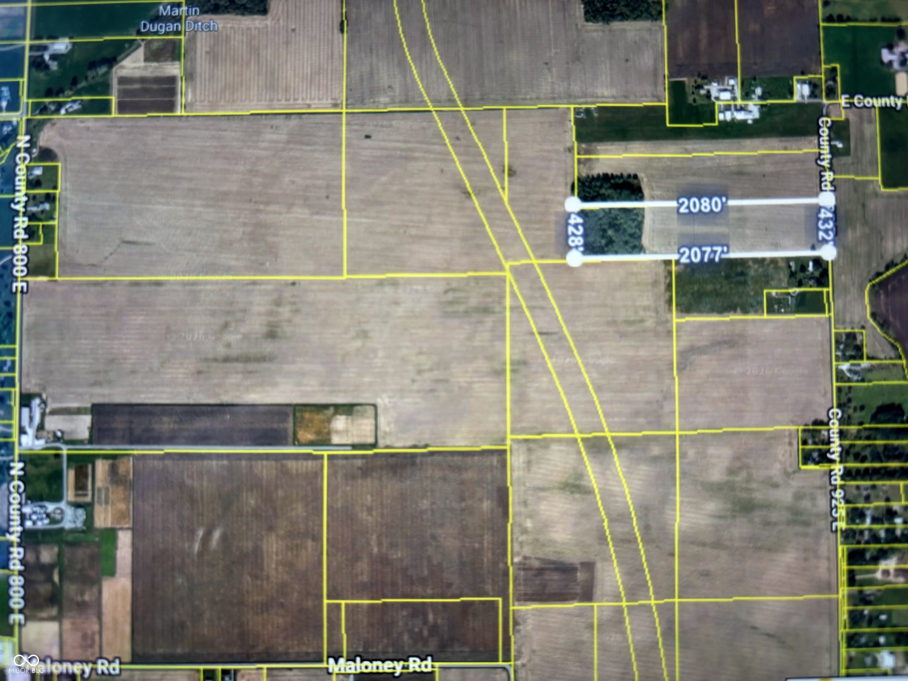 TBD N Co. Rd. 925 E. Land Only