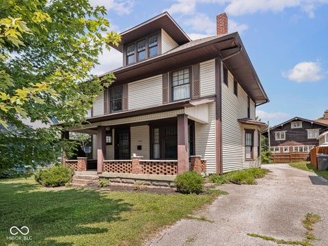 Photo of 5864 E Washington Street, Indianapolis, IN 46219 (MLS # 22113861)