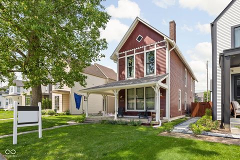 Photo of 1630 N New Jersey Street, Indianapolis, IN 46202 (MLS # 22076100)