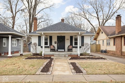Photo of 4915 N Kenwood Avenue, Indianapolis, IN 46208 (MLS # 22080219)