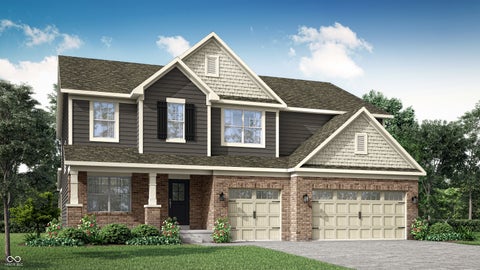 Photo of 11363 Roe Deer Way, Zionsville, IN 46077 (MLS # 22121497)