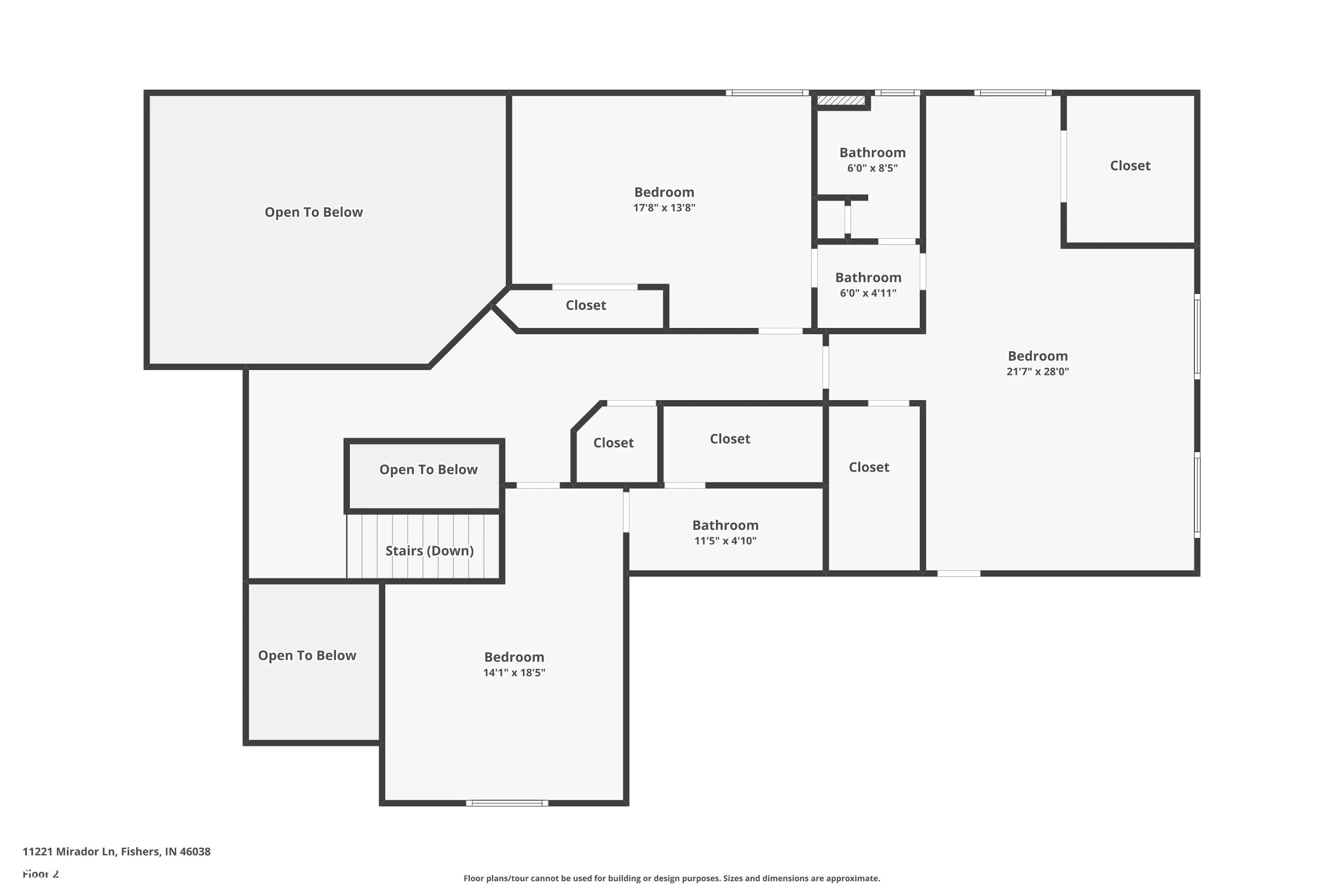 Fishers, Indiana 46037, United States, 6 Bedrooms Bedrooms, ,5 BathroomsBathrooms,Residential,Active,257672