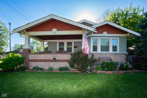 Photo of 4132 Bowman Avenue, Indianapolis, IN 46227 (MLS # 22101887)