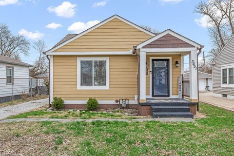 Photo of 3421 Adams Street, Indianapolis, IN 46218 (MLS # 22089895)