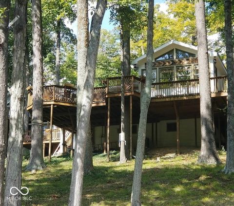 Photo of 5264 N Macadam Drive, Poland, IN 47868 (MLS # 22061204)