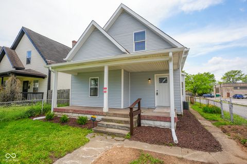 Photo of 22 S Warman Avenue, Indianapolis, IN 46222 (MLS # 22103715)