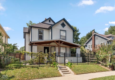 Photo of 1210 N Tuxedo Street, Indianapolis, IN 46201 (MLS # 22125307)
