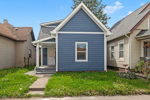 Photo of 47 Schiller Street, Indianapolis, IN 46225 (MLS # 22096124)