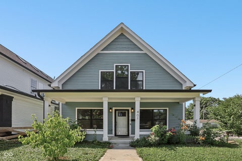 Photo of 401 Sanders Street, Indianapolis, IN 46225 (MLS # 22114679)