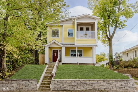 Photo of 917 Iowa Street, Indianapolis, IN 46203 (MLS # 22067659)