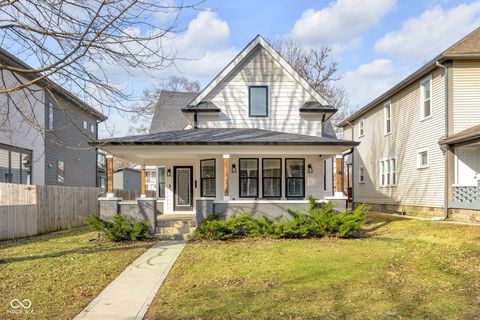 Photo of 1114 N Beville Avenue, Indianapolis, IN 46201 (MLS # 22093843)