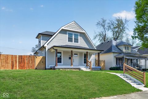 Photo of 1115 N Gale Street, Indianapolis, IN 46201 (MLS # 22094041)