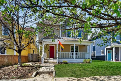 Photo of 626 N Hamilton Avenue, Indianapolis, IN 46201 (MLS # 22093872)