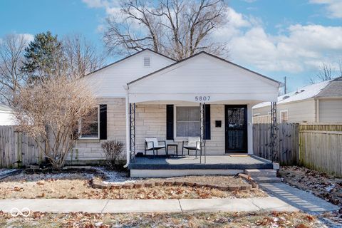 Photo of 5807 Ralston Avenue, Indianapolis, IN 46220 (MLS # 22079191)