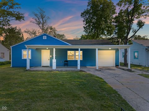 Photo of 6232 Raleigh Drive, Indianapolis, IN 46219 (MLS # 22101860)
