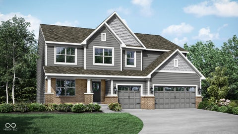 Photo of 6195 Lacebark Court, Noblesville, IN 46062 (MLS # 22119883)