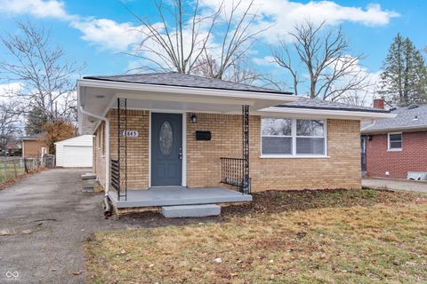 Photo of 3845 N Irvington Avenue, Indianapolis, IN 46226 (MLS # 22075489)