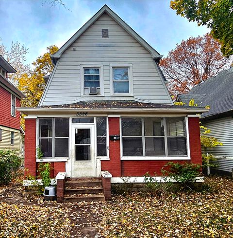 Photo of 3326 W Michigan Street, Indianapolis, IN 46222 (MLS # 22072489)