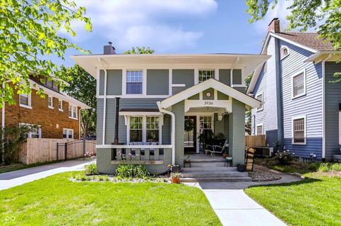 Photo of 3936 Broadway Street, Indianapolis, IN 46205 (MLS # 22096947)