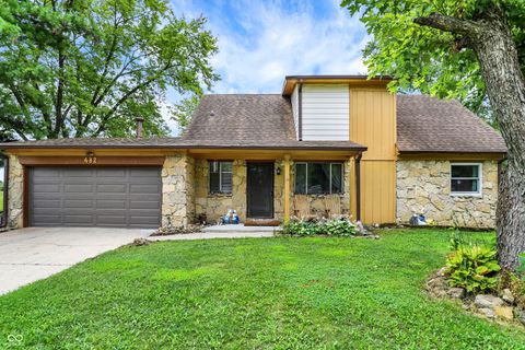 Photo of 482 Spring Drive, Greenwood, IN 46143 (MLS # 22104119)