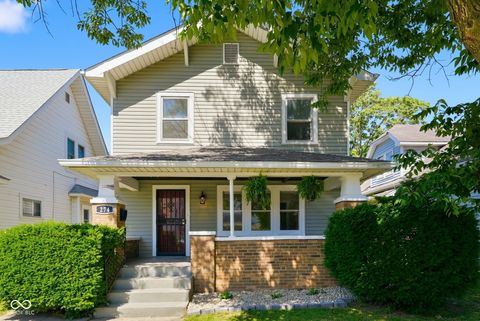 Photo of 274 N Mount Street, Indianapolis, IN 46222 (MLS # 22104519)