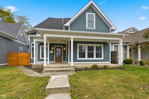 Photo of 2022 Carrollton Avenue, Indianapolis, IN 46202 (MLS # 22065609)