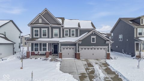 Photo of 10277 Caribou Court, Fishers, IN 46040 (MLS # 22082703)