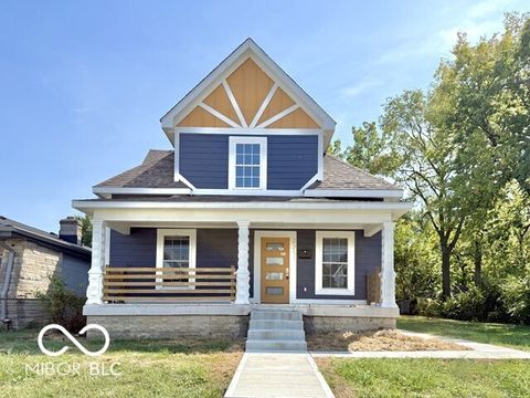 Photo of 2257 Brookside Avenue, Indianapolis, IN 46218 (MLS # 22064261)