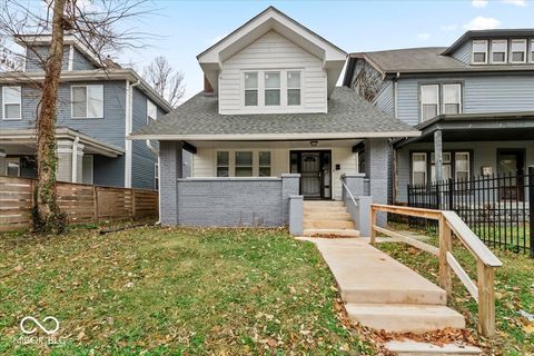 Photo of 3554 N Illinois Street, Indianapolis, IN 46208 (MLS # 22079552)