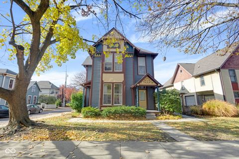 Photo of 1002 N New Jersey Street, Indianapolis, IN 46202 (MLS # 22093603)