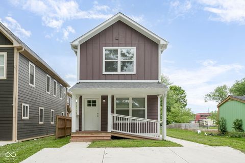 Photo of 2417 N Rural Avenue N, Indianapolis, IN 46218 (MLS # 22093531)