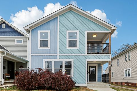 Photo of 422 Sanders Street, Indianapolis, IN 46225 (MLS # 22074432)