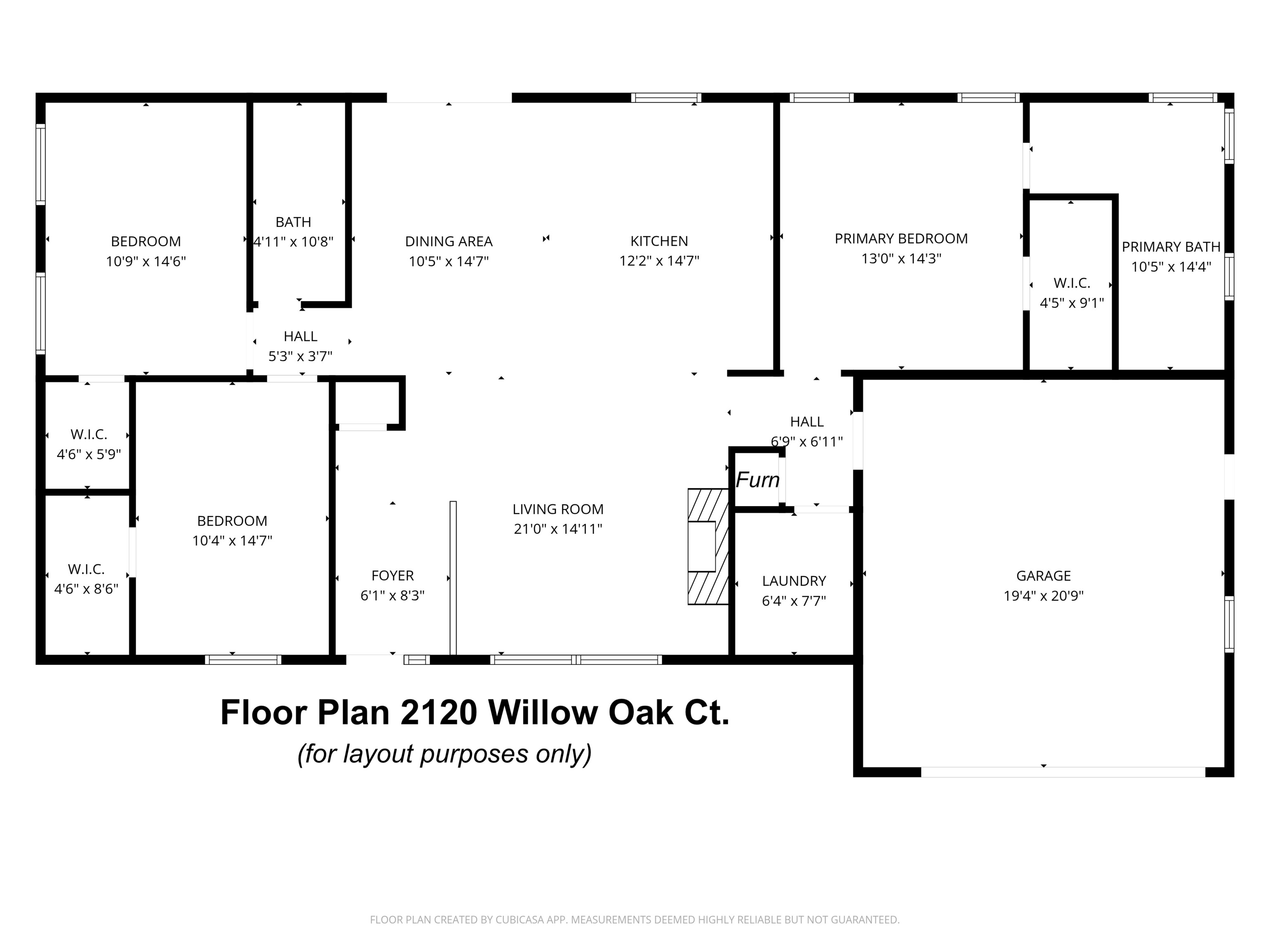 2120 Willow Oak Court