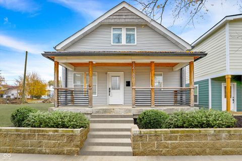 Photo of 1439 Deloss Street, Indianapolis, IN 46201 (MLS # 22074291)