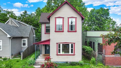 Photo of 514 Dorman Street, Indianapolis, IN 46202 (MLS # 22099010)
