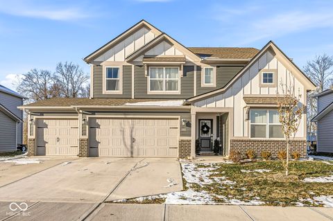 Photo of 2128 Bauer Creek Drive, Whitestown, IN 46075 (MLS # 22082293)