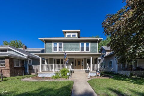 Photo of 1216 N Oxford Street, Indianapolis, IN 46201 (MLS # 22099798)