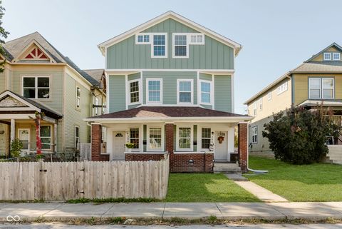 Photo of 206 N Randolph Street, Indianapolis, IN 46201 (MLS # 22066001)