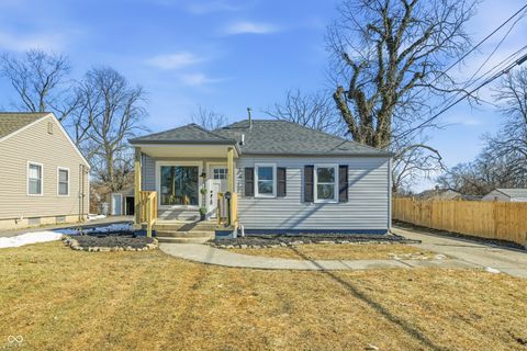 Photo of 3417 N Dequincy Street, Indianapolis, IN 46218 (MLS # 22083707)