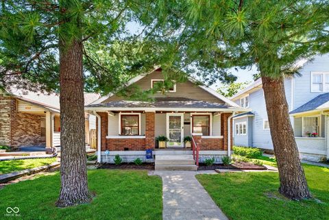 Photo of 429 N Bancroft Street, Indianapolis, IN 46201 (MLS # 22106373)