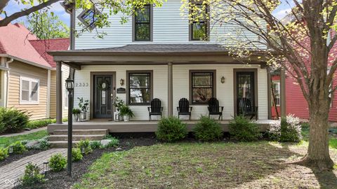 Photo of 2333 N Talbott Street, Indianapolis, IN 46205 (MLS # 22094990)