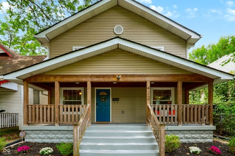 Photo of 422 N Dearborn Street, Indianapolis, IN 46201 (MLS # 22125015)
